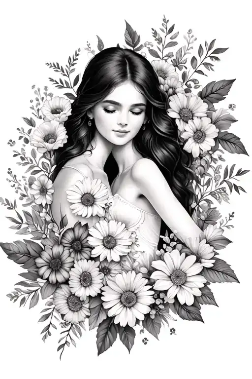 Daughters And Wife Birth Flowers With Birthdates