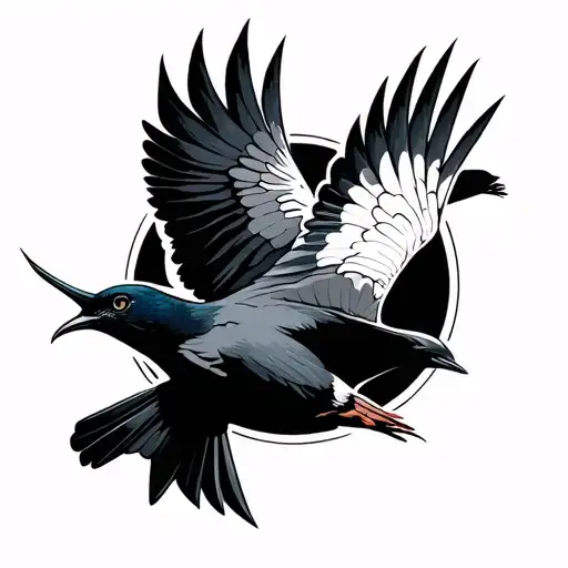 Husarii Poland Bird Flying In The Sky