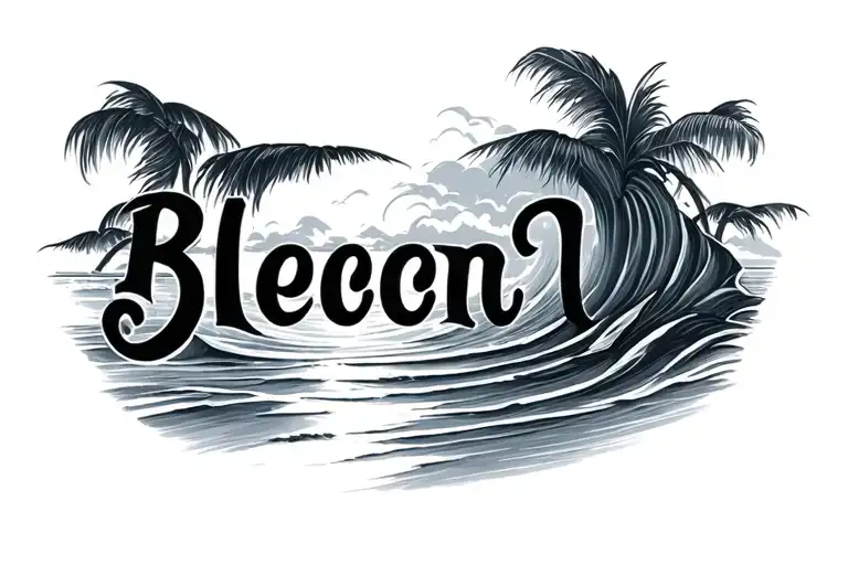 The Only Thing Left Is To Do Your Best Writing With A Beach Wave