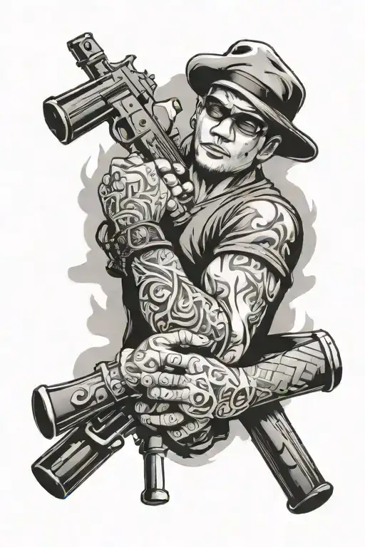 Gangster Forearm Sleeve