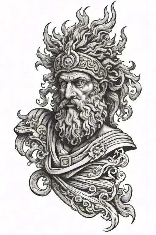 Greek God Of Fire Flames