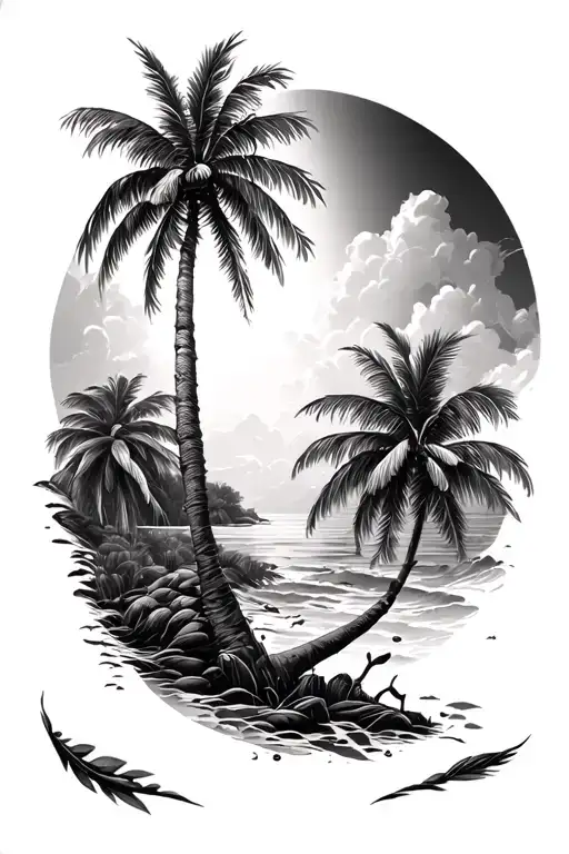Palm Tree Surrounded