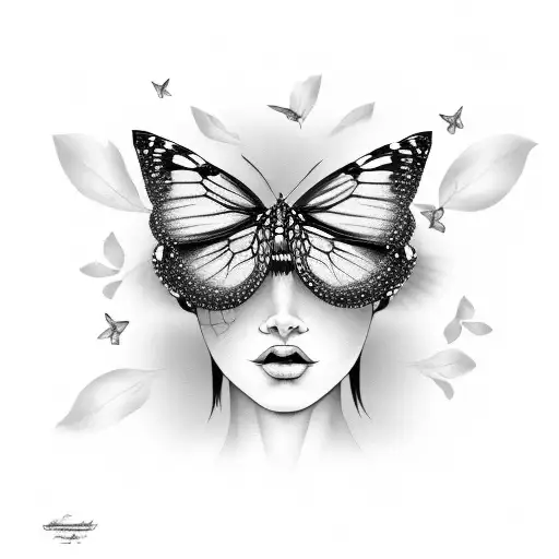 Black Women With Butterflies