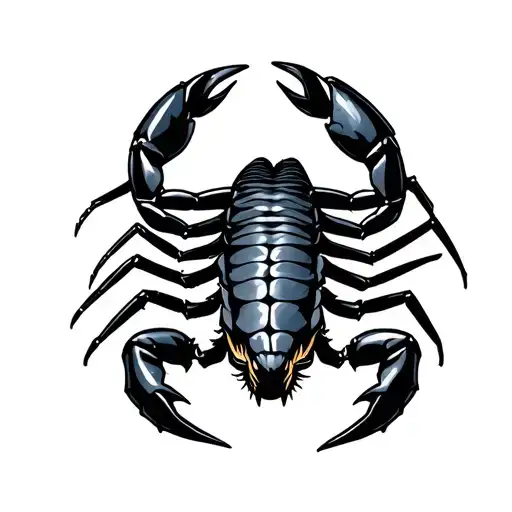 Black Scorpion For The Right Arm