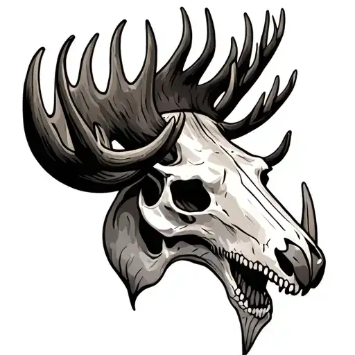 Moose Skull