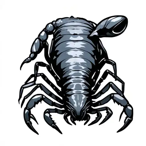 An Extraterrestrial With A Scorpion