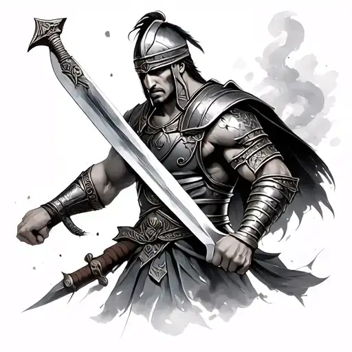 Gladiator With The Sword