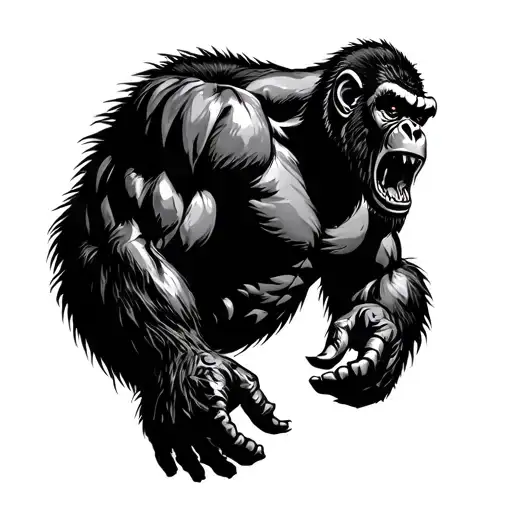 Demon Muscular Gorilla