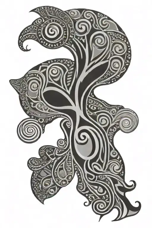 African Symbol Formed