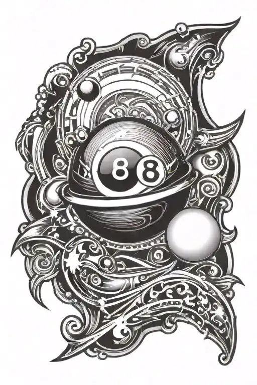 Billard 8 Ball Pool And Space