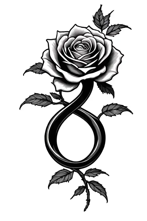 Tree Rose Infinity Sign