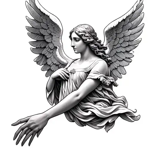 Hand Tattoo Of Seraphim Biblically Accurate Angel