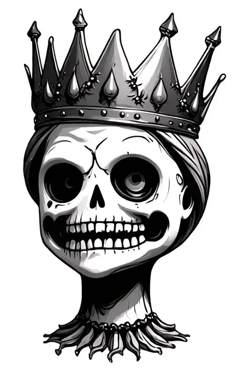 Voodoo Doll With Crown