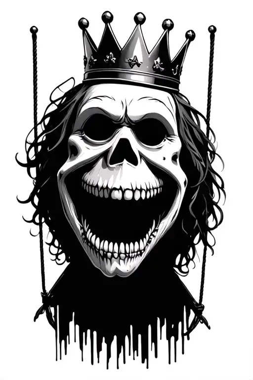 Puppet On String With Crown