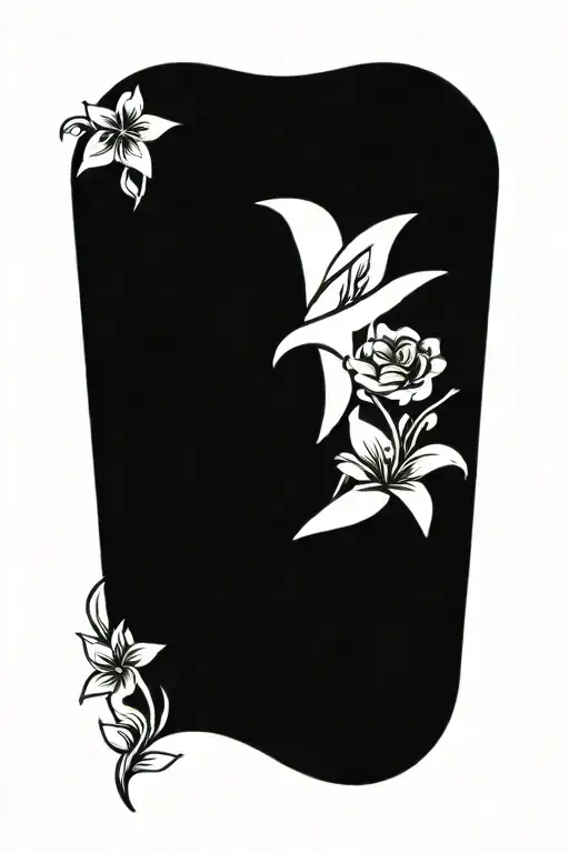 Ohana Writing With Flowers