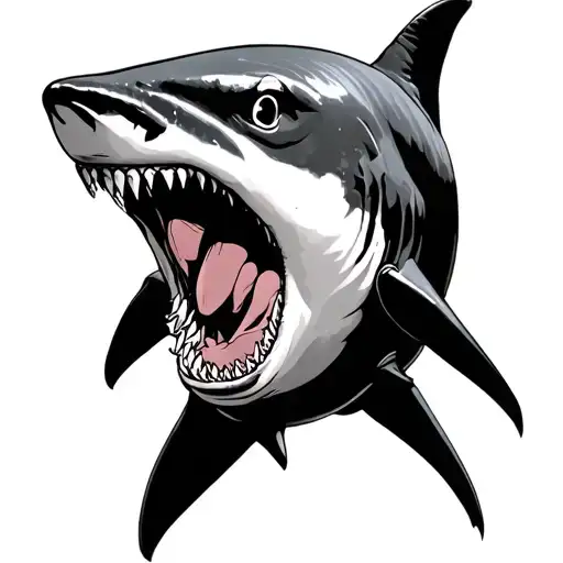 Aggressive Shark