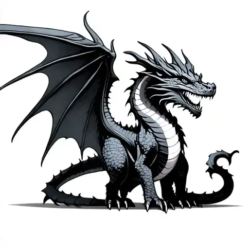 Dragon With Wings