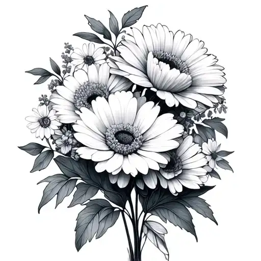 April And October Birth Flower Bouquet