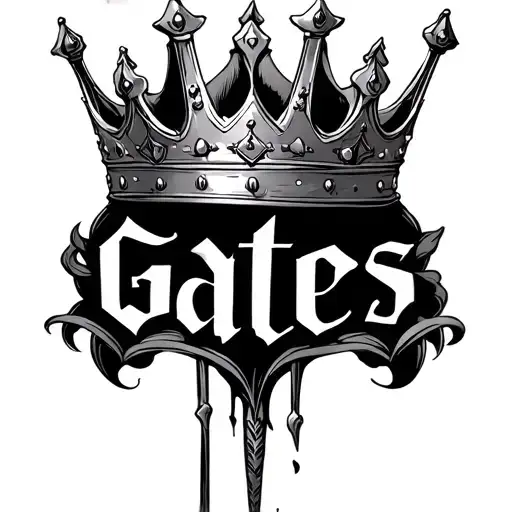 The Name Gates With A King Crown