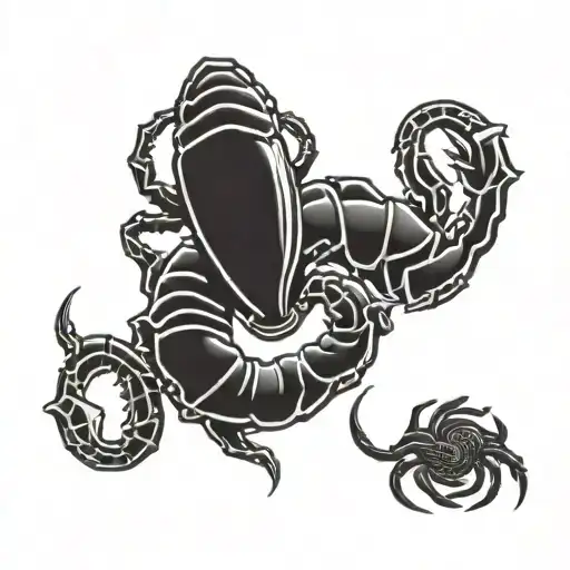 Symbol Tyet And Scorpion