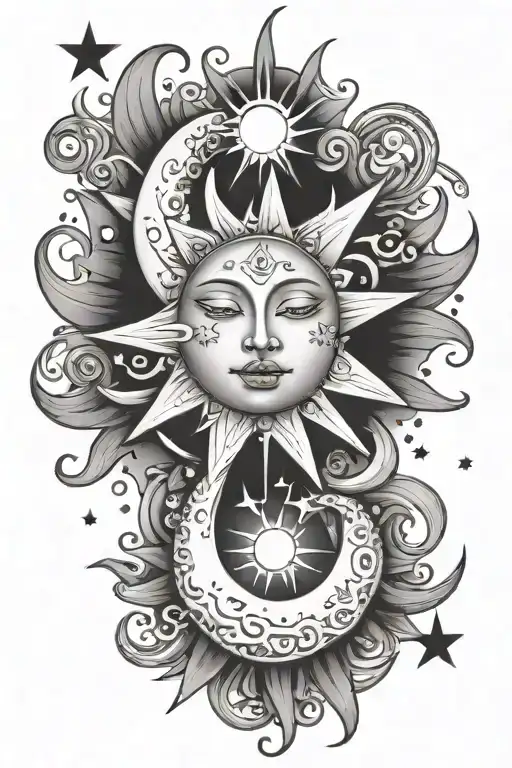 Sun Moon Stars