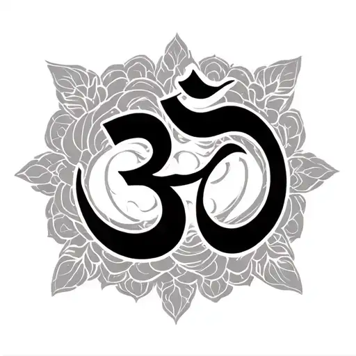 Sign Of Om Symbol