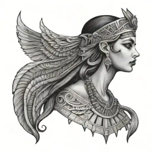 Aile Maat Egyptian Goddess Of Balance