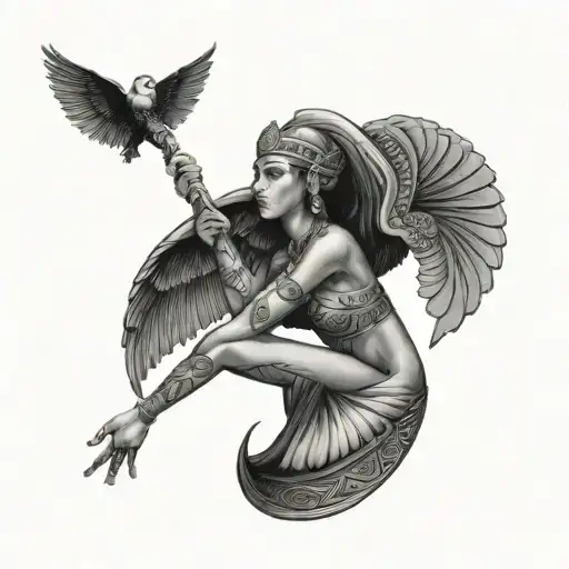 Aile Maat Egyptian Goddess Of Balance And Injustice