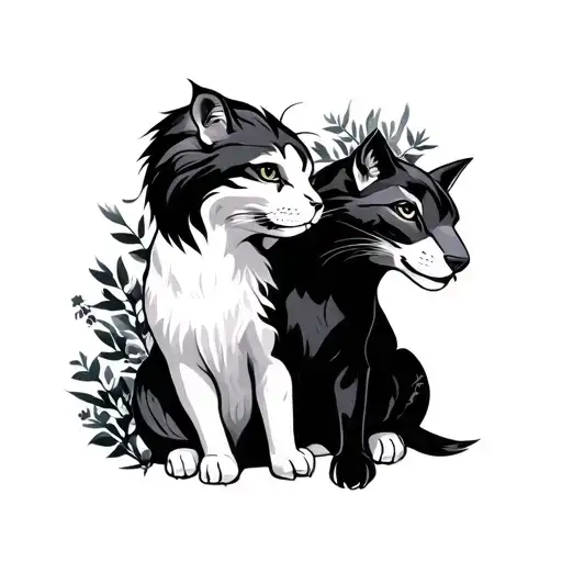 For The Back That Represents The Good And The Bad Of En Estilo De Animales