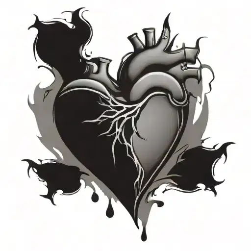 Broken Black Heart