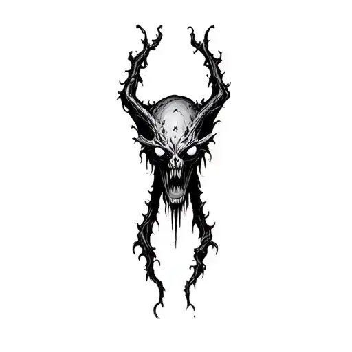 Coverup Space Gothic Horror Monster Curvy Stars