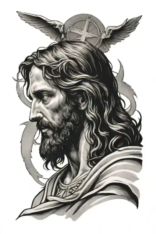 Jesus Christ Praying