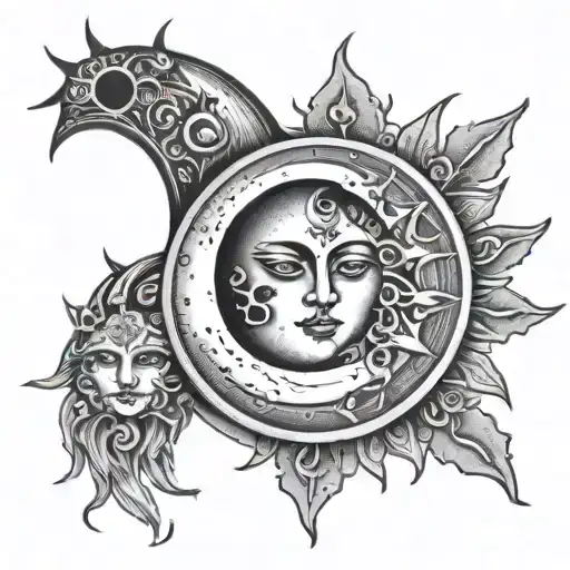 Moon And Sun