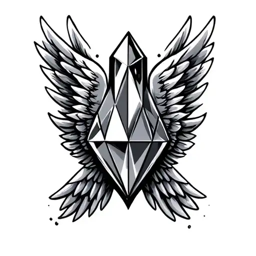 A Diamond And Two Wings
