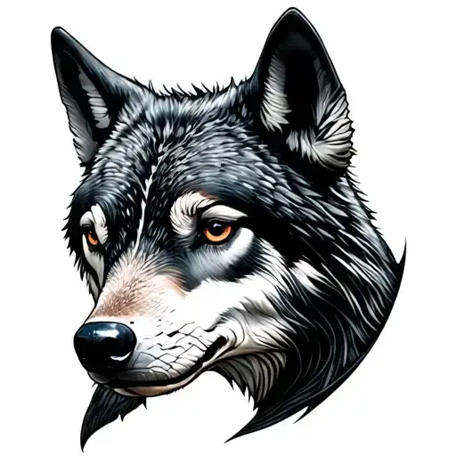 Turtle And Wolf Face