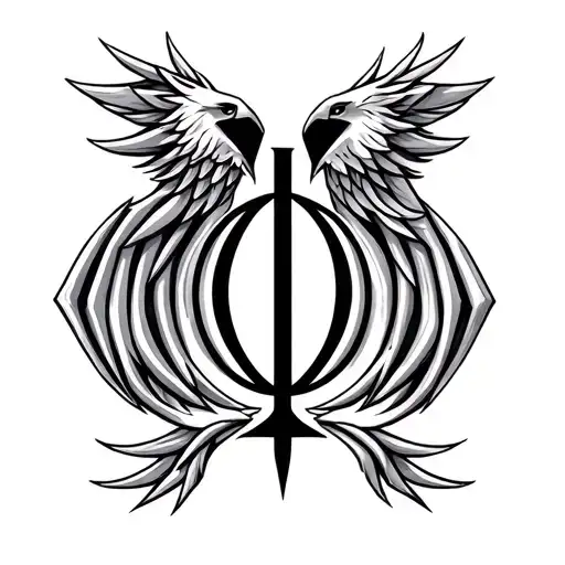 Alfa Y Omega Symbol It