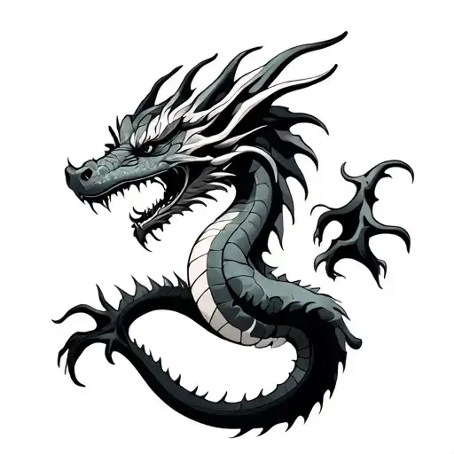 Dragon That Represents A Soul