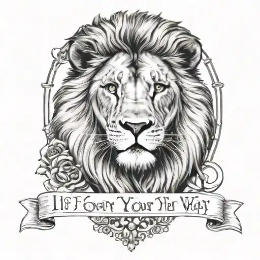 Lion W A Quote If You Can't Find Your Way Then Build It