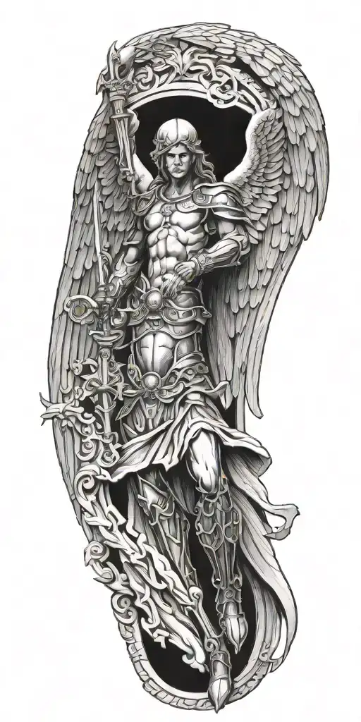 Armored Arc Angel Michael Archangel