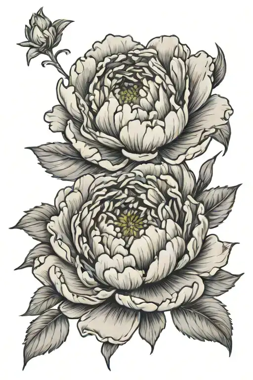 Peony Flower Memorial Piece For My Mother Cybil