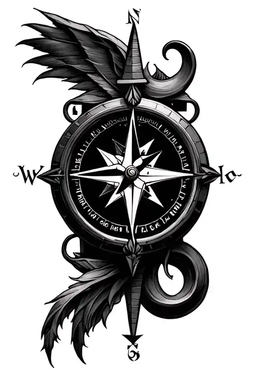 Compass And Clock