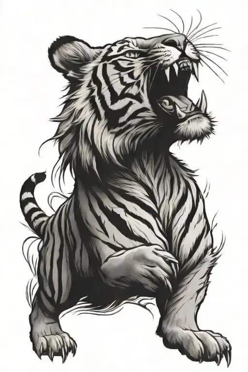 Tiger Roaring