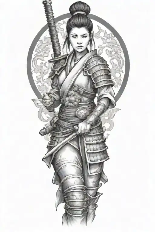 Woman Samurai Warrior