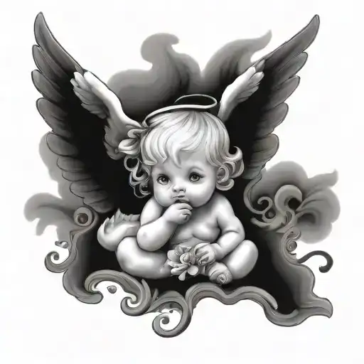 Precious Moments Angel Baby