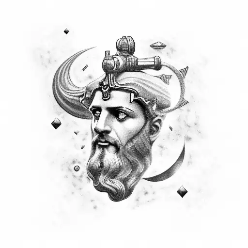 Zeus Drifting In The Galaxy