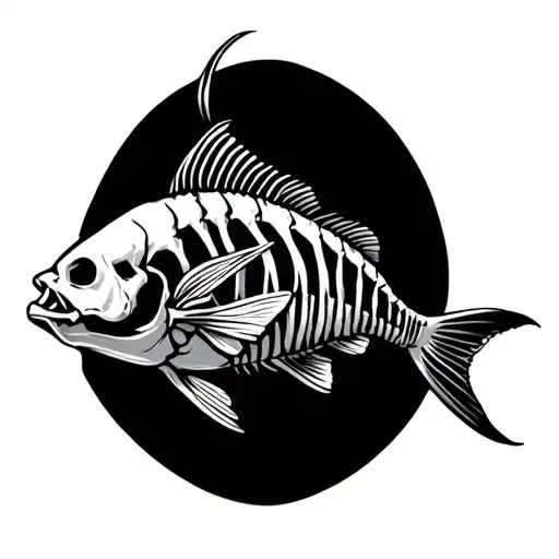 Skeleton Fish