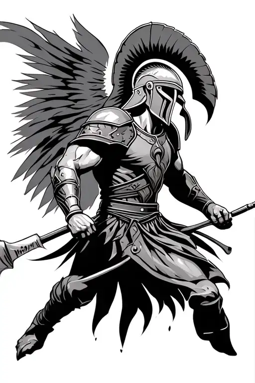 Spartan Charging Forward