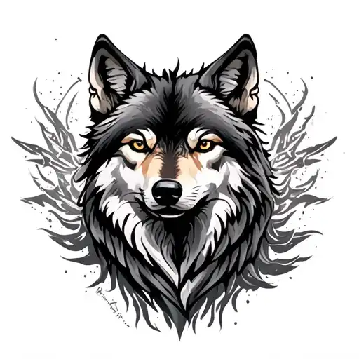 Icaro Ades And Phoenix A Wolf