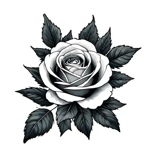 A Forrest With A Rose