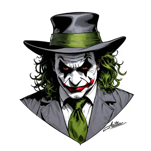 Joker Dressed As A Doctor